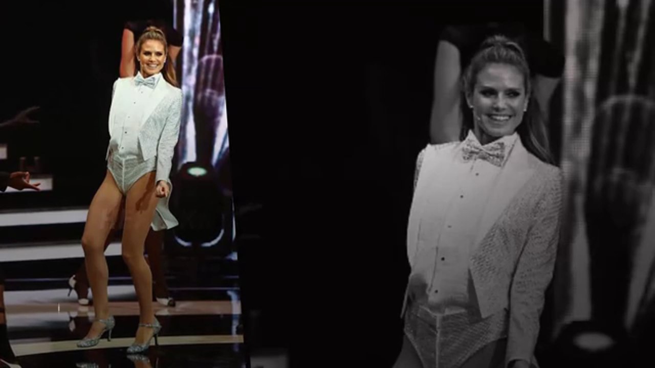 Heidi Klum: Sexy GNTM-Performance im knappen Body