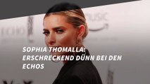 Sophia Thomalla: Erschreckend dünn bei den Echos