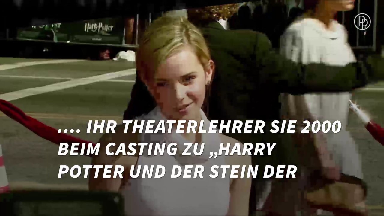 Durch die Jahre mit der schönen Emma Watson