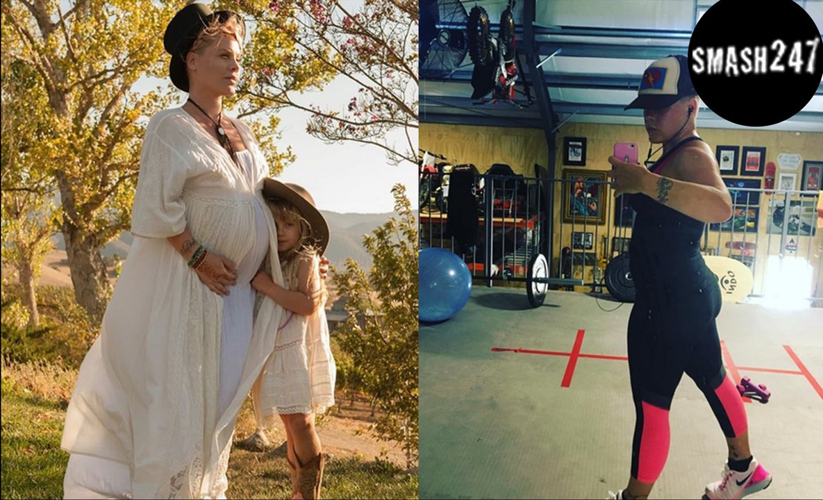 Pink: After-Baby-Body – So viel wiegt sie 3 Monate nach der Geburt!