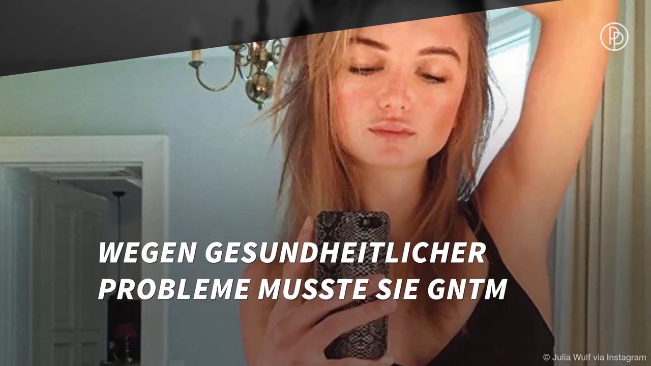 GNTM-Julia zeigt ihre extrem schlanke Figur