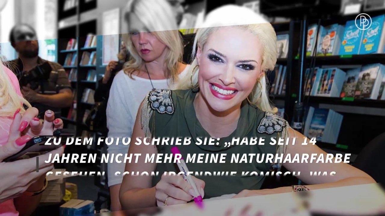 Erkannt? Daniela Katzenberger zeigt ihre Naturhaarfarbe - und die ist braun