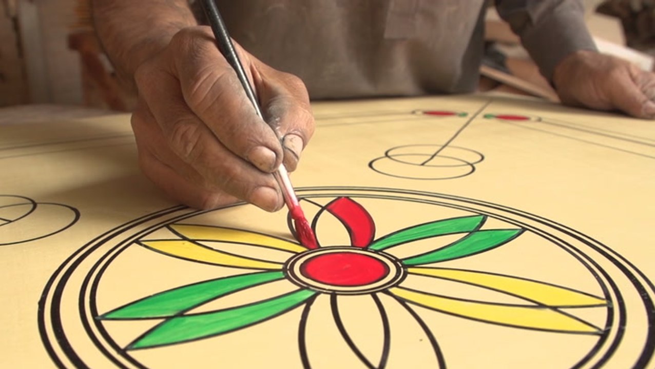 The traditional South Asian game carrom has been exploding in popularity during the pandemic — and it's kept one factory afloat
