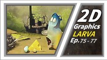 2D GRAPHICS | Larva Episode 75-77| Larva Cartoon |  Larva Official Channel
