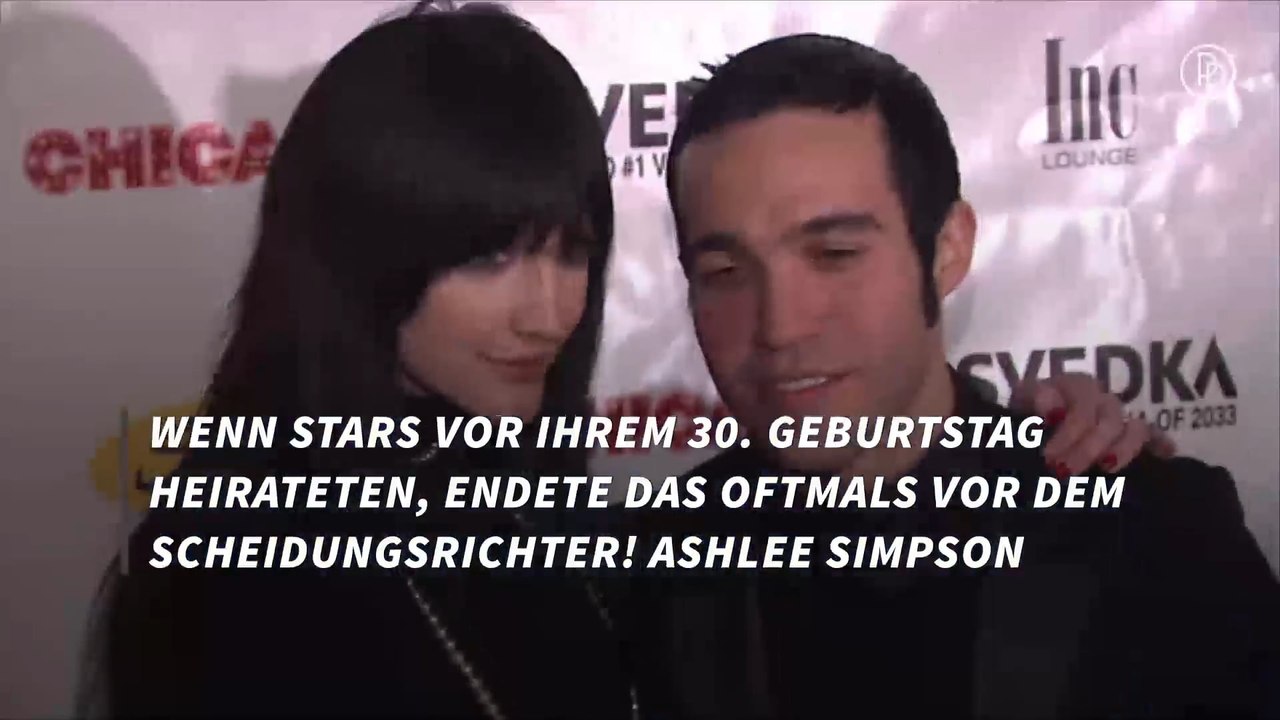 Stars, die sehr jung heirateten und sich wieder scheiden ließen