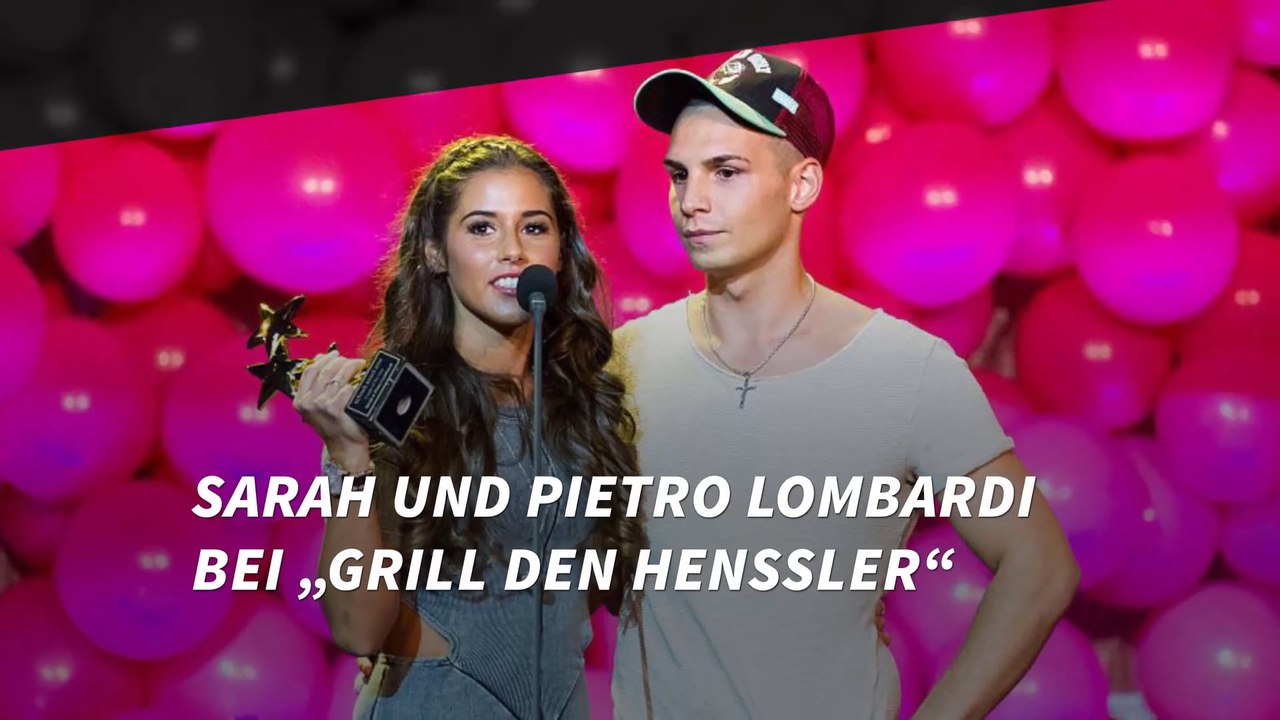 Sarah und Pietro Lombardi bei „Grill den Henssler“
