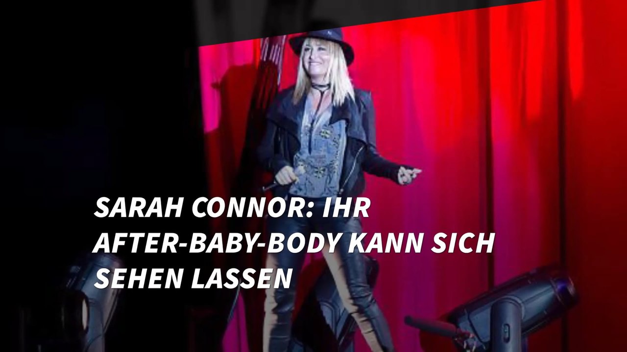 Sarah Connor: Ihr After-Baby-Body kann sich sehen lassen