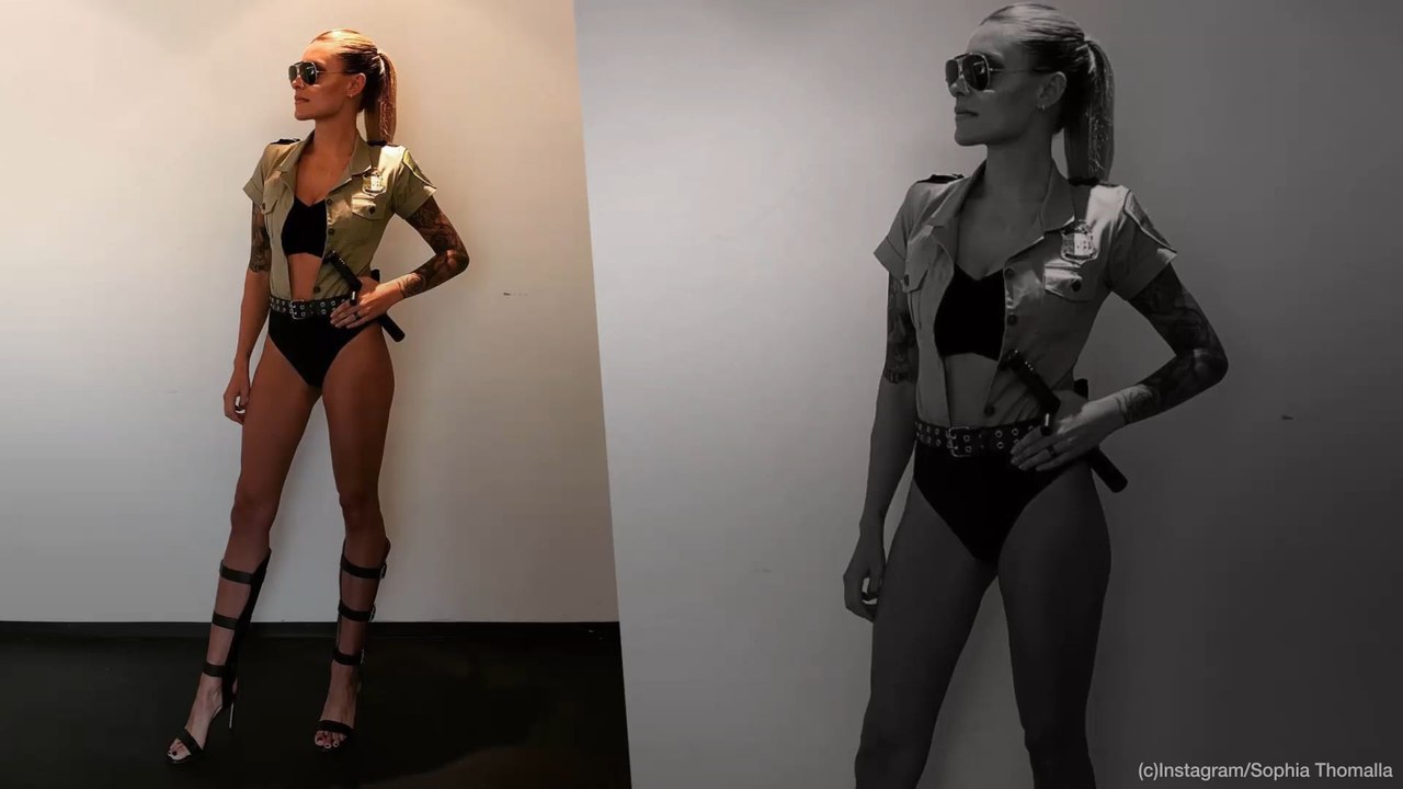 Verhaftet! So heiß sind die Verkleidungen von Sophia Thomalla als Polizistin und Co.