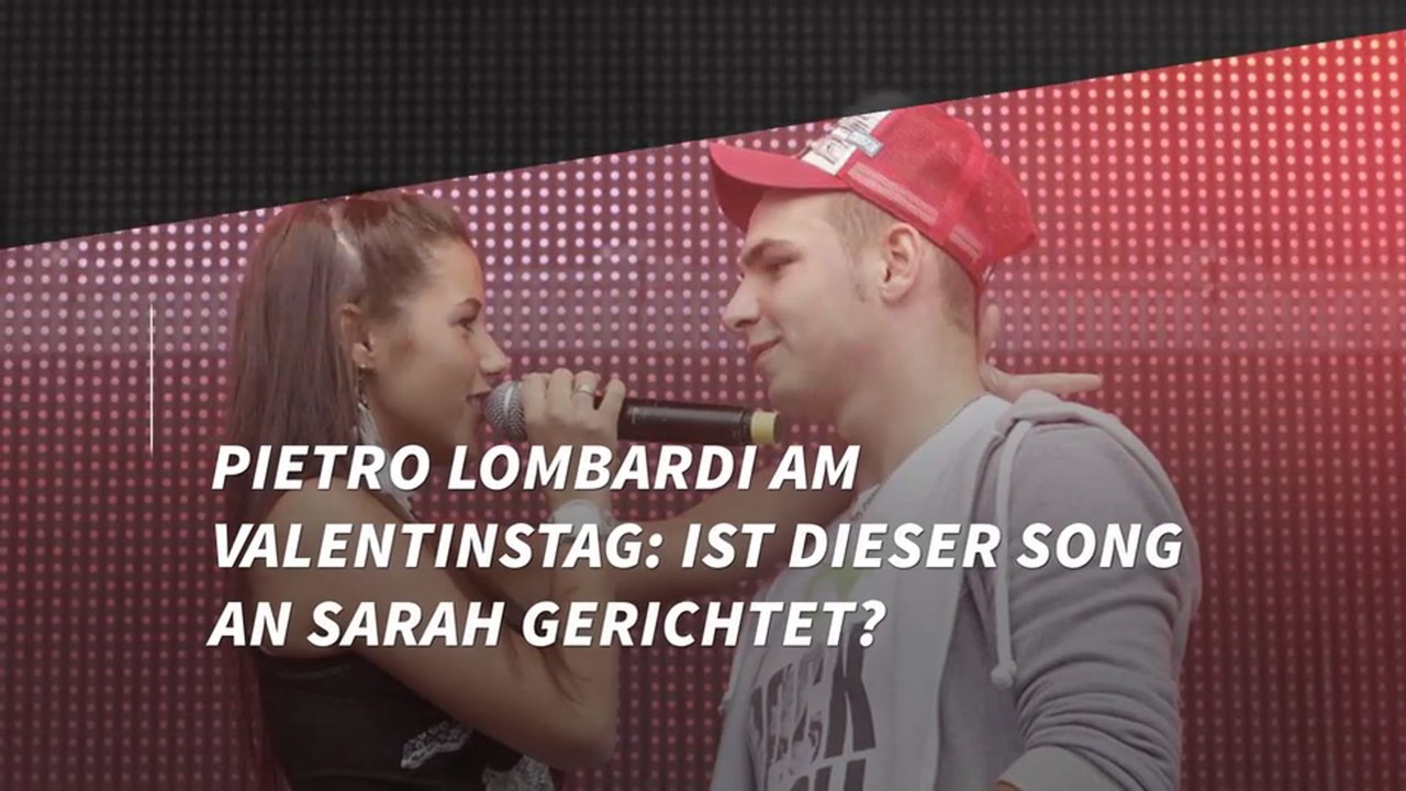 Pietro Lombardi am Valentinstag: Ist dieser Song an Sarah gerichtet?