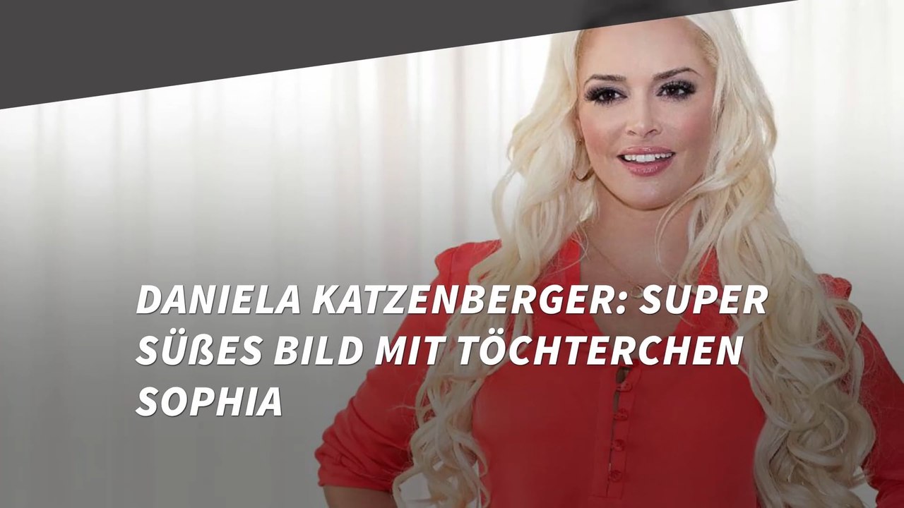 Daniela Katzenberger: Super süßes Bild mit Töchterchen Sophia