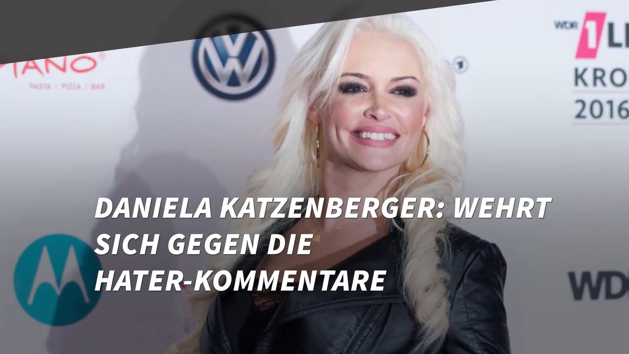 Daniela Katzenberger wehrt sich gegen die Hater-Kommentare