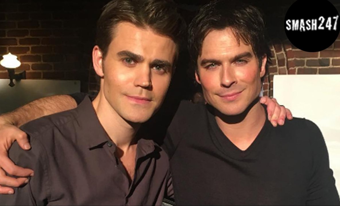 Ian somerhalder beim dreh der letzten szene von „vampire diaries“