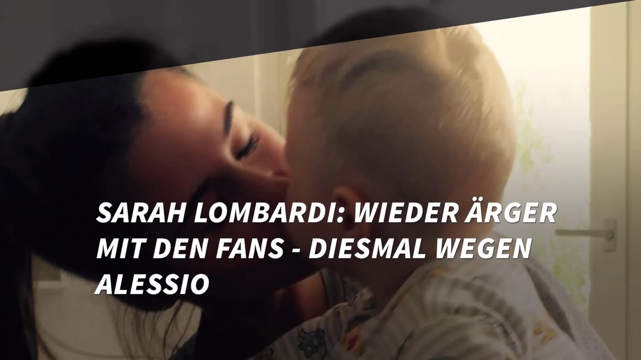 Sarah Lombardi: Wieder Ärger mit den Fans - diesmal wegen Alessio
