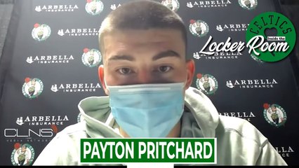 Payton Pritchard Postgame Interview _ Celtics vs 76ers Preseason