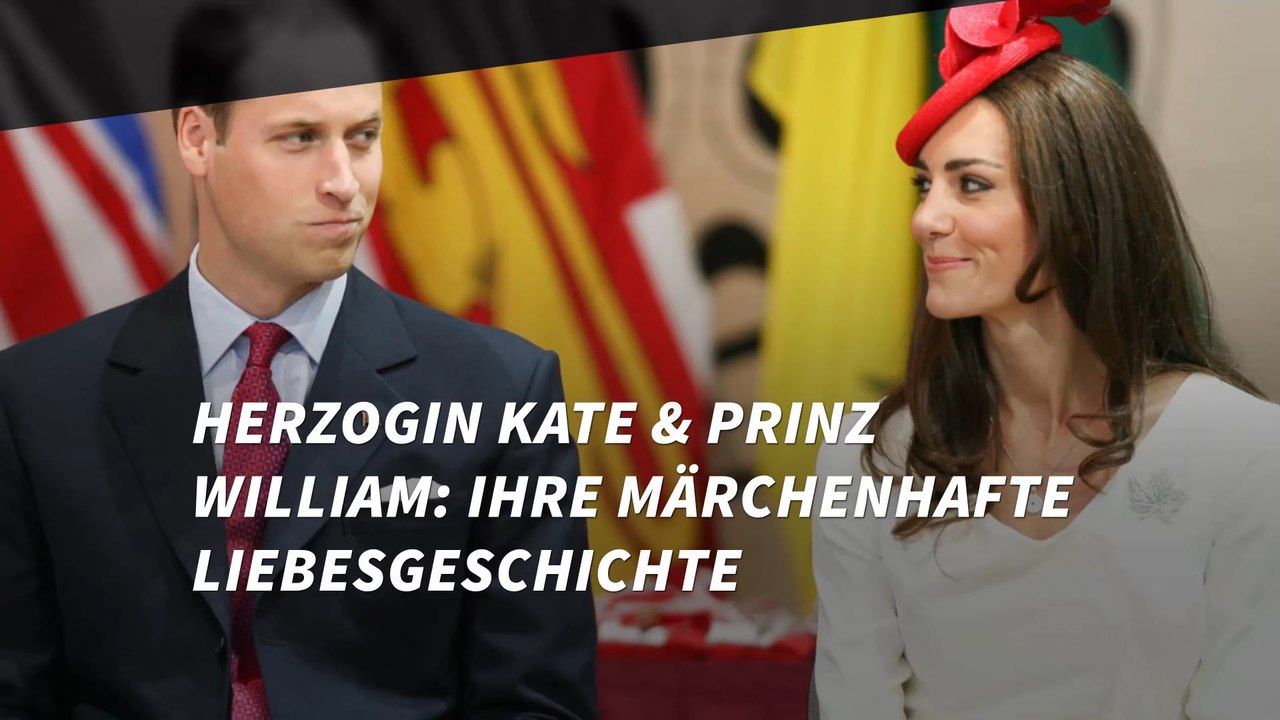 Herzogin Kate & Prinz William: Ihre märchenhafte Liebesgeschichte