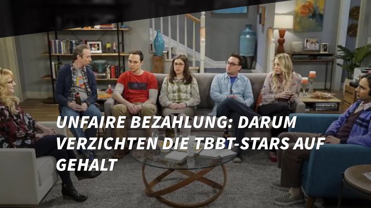 Unfaire Bezahlung: Darum verzichten die TBBT-Stars auf Gehalt