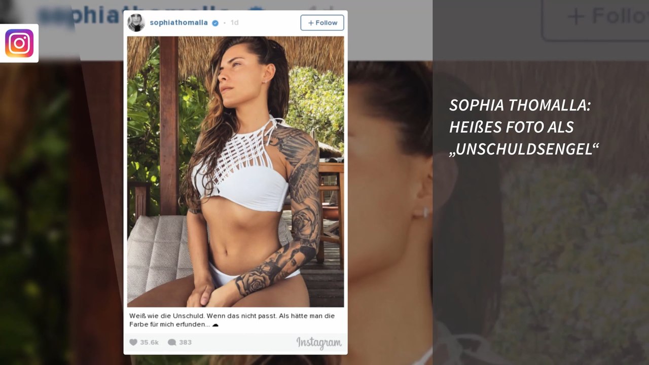 Sophia Thomalla: Heißes Foto als „Unschuldsengel“