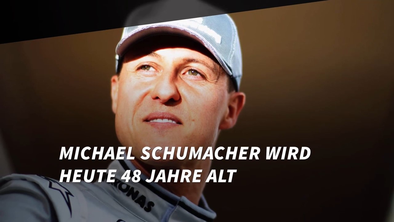 Michael Schumacher wird heute 48 Jahre alt