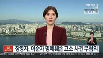 장영자, 이순자 명예훼손 고소 사건 무혐의