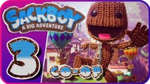 Sackboy A Big Adventure Walkthrough Part 3 • Co-Op • (PS4, PS5)