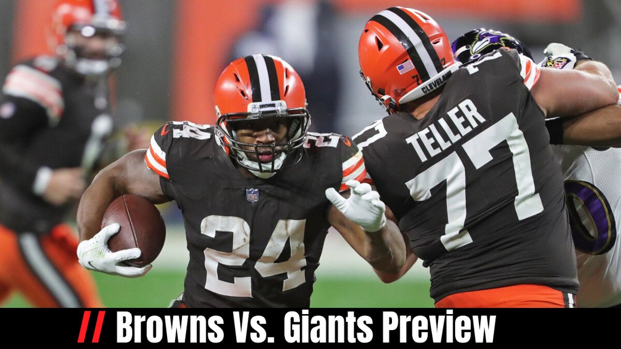Browns Vs. Giants Preview