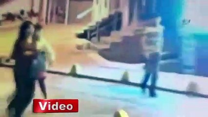 Kapkaççı dehşeti kamerada!