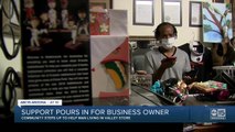 Support pours in for Valley business owner