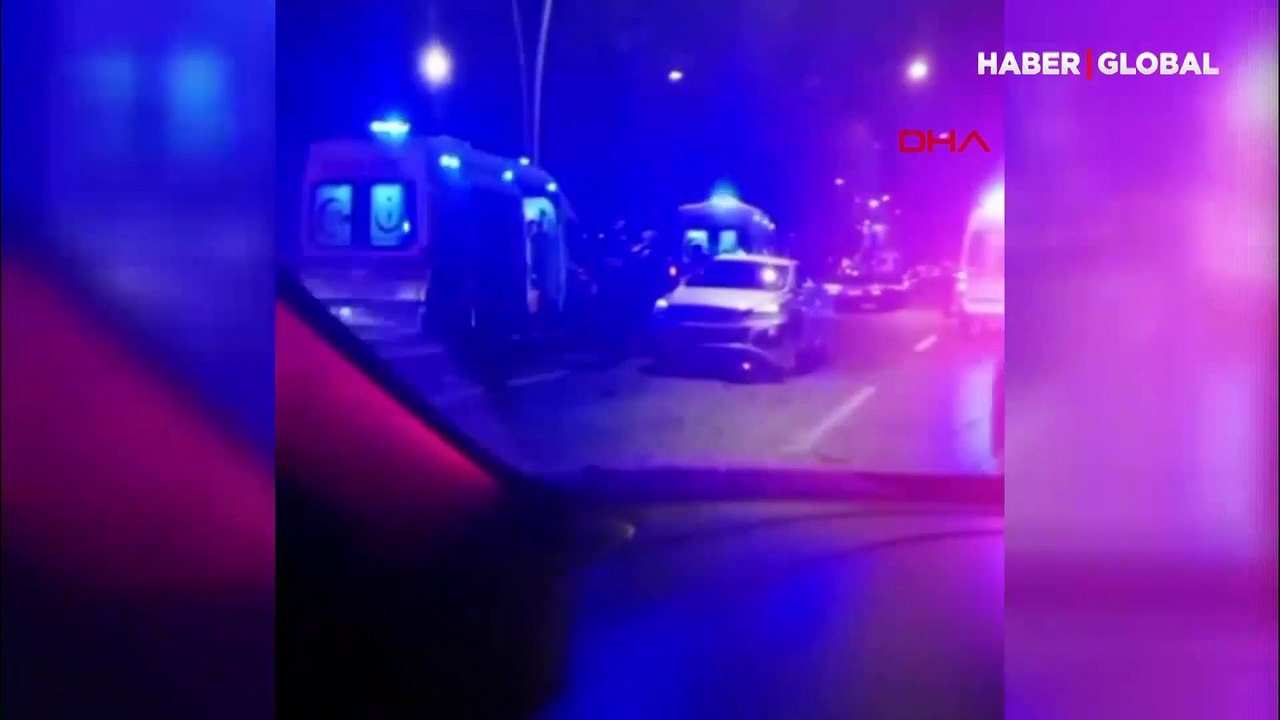 Trafikte makas atan maganda 3 ayrı kazaya sebep oldu
