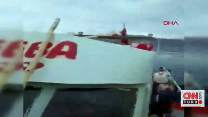 Van Gölü'nde yüzen domuzu gören balıkçı şaşırdı | Video