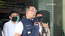 [FULL] Pernyataan Ridwan Kamil usai Diperiksa di Polda Jabar terkait Kerumunan