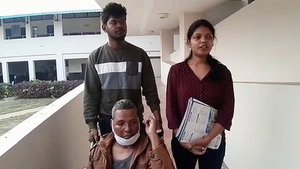 पैरालिसिस से पीड़ित प्लाटून कमांडर के बच्चों ने डीजीपी को बतायी समस्या