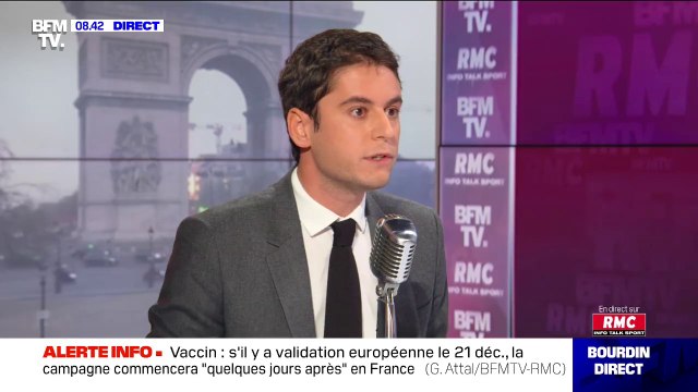 Couvre-feu: Gabriel Attal évoque un renforcement des contrôles le 31 décembre