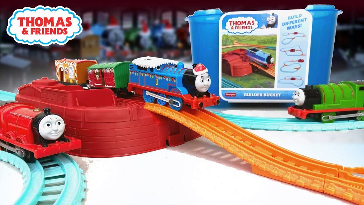 Thomas & Friends TrackMaster Builder Bucket with Storage Container