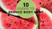 Top 10 foods for reduce body heat #body heat