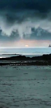 Korku filminden bir sahne değil, gerçek!