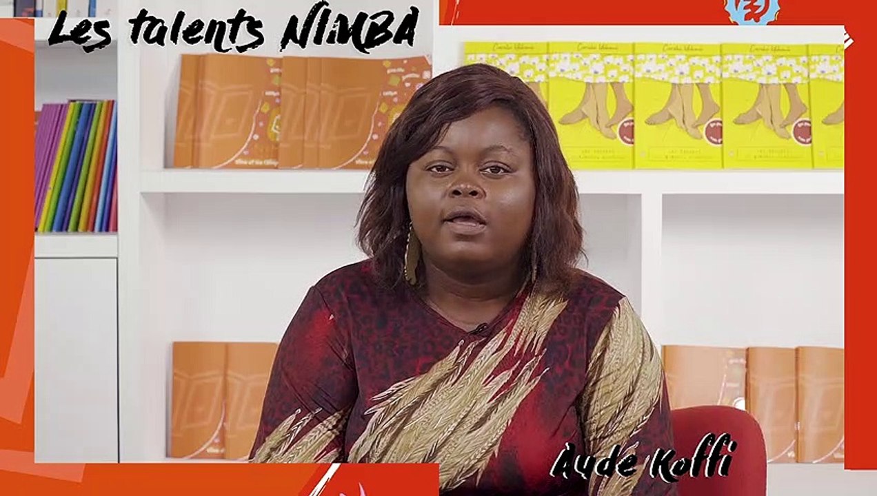 Talents Nimba avec Aude KOFFI, illustratrice de l'oeuvre "Ton pied, mon pied. Les secrets du bonheur conjugal."