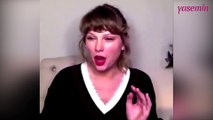 Taylor Swift'in canlı yayındaki el hareketi olay oldu! Taylor Swift şiddet mi görüyor?