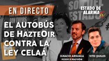 EN DIRECTO | El autobus de Hazte Oir contra la Ley Celaa