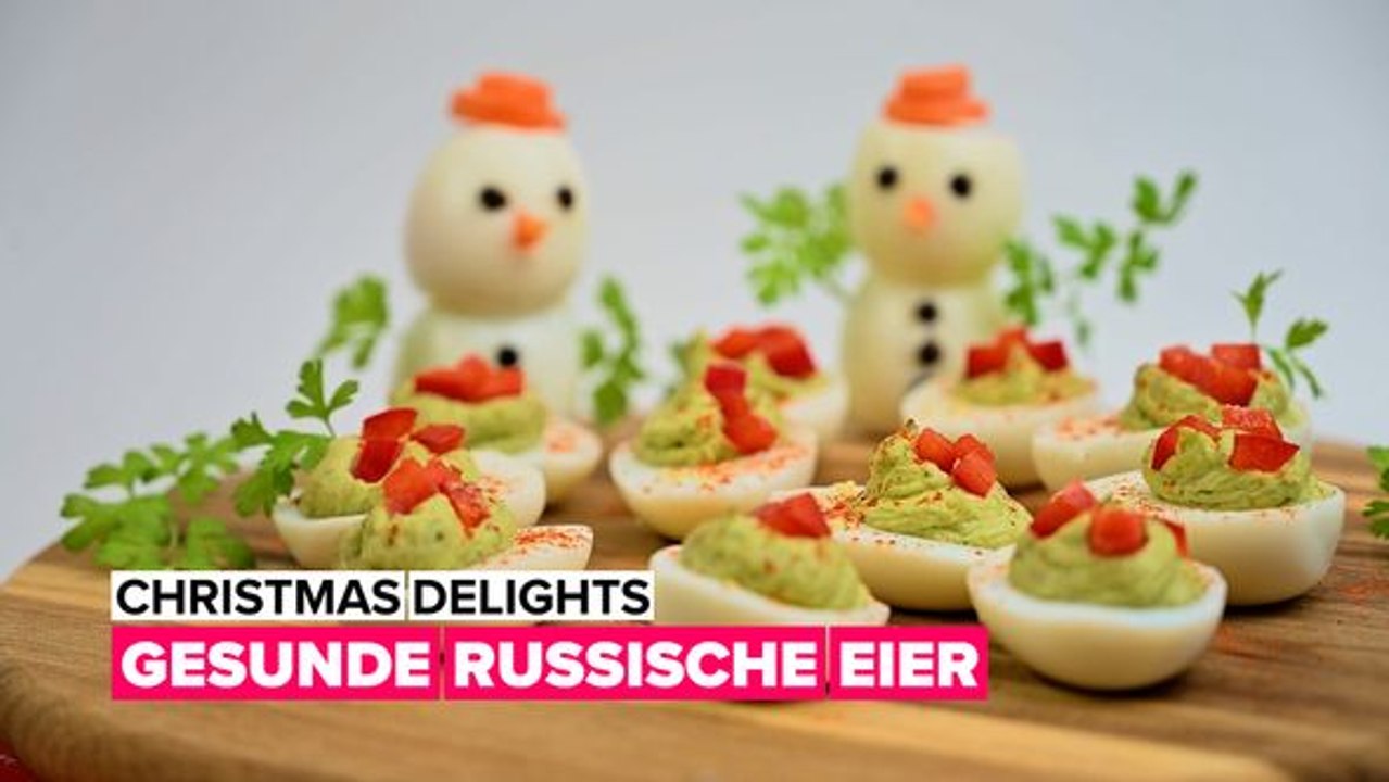 Christmas delights: gesunde russische eier