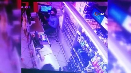 Markette korku dolu anlar!