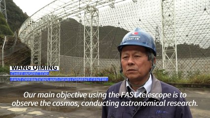 China to open giant telescope to international scientists