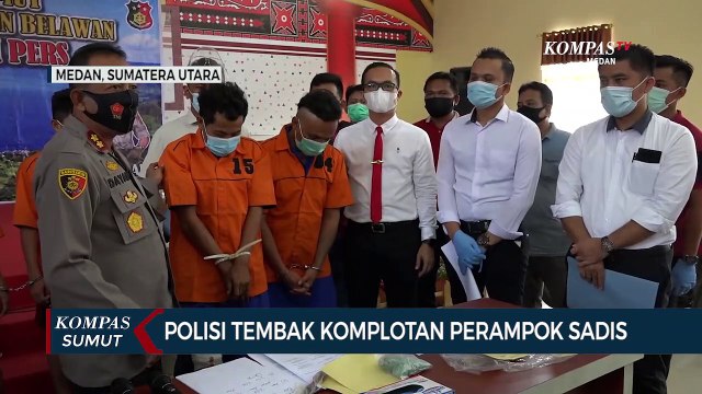 Polisi Tembak Komplotan Perampok Sadis