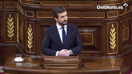 Casado, a Sánchez: "¿Lamenta usted las víctimas de ETA?"