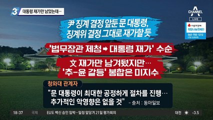 윤석열 징계 결정…문 대통령 재가만 남았다