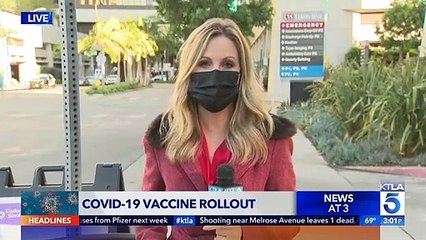 California starts administering COVID-19 vaccine; more doses expected to arrive next week