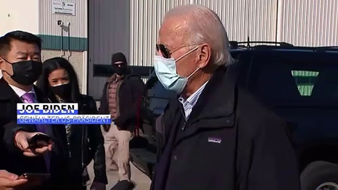 Biden bedankt sich für McConnells Glückwünsche zum Wahlsieg