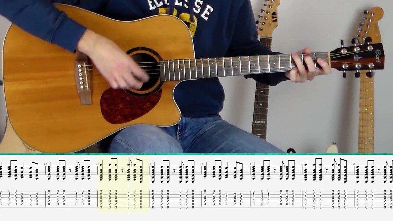 Bob Marley - Redemption Song (Guitar Tutorial)