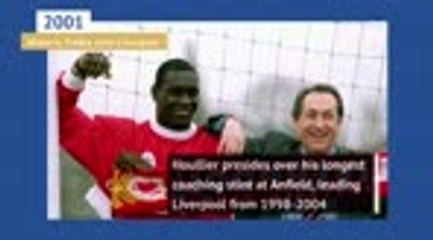 Houllier's 5 key career moments