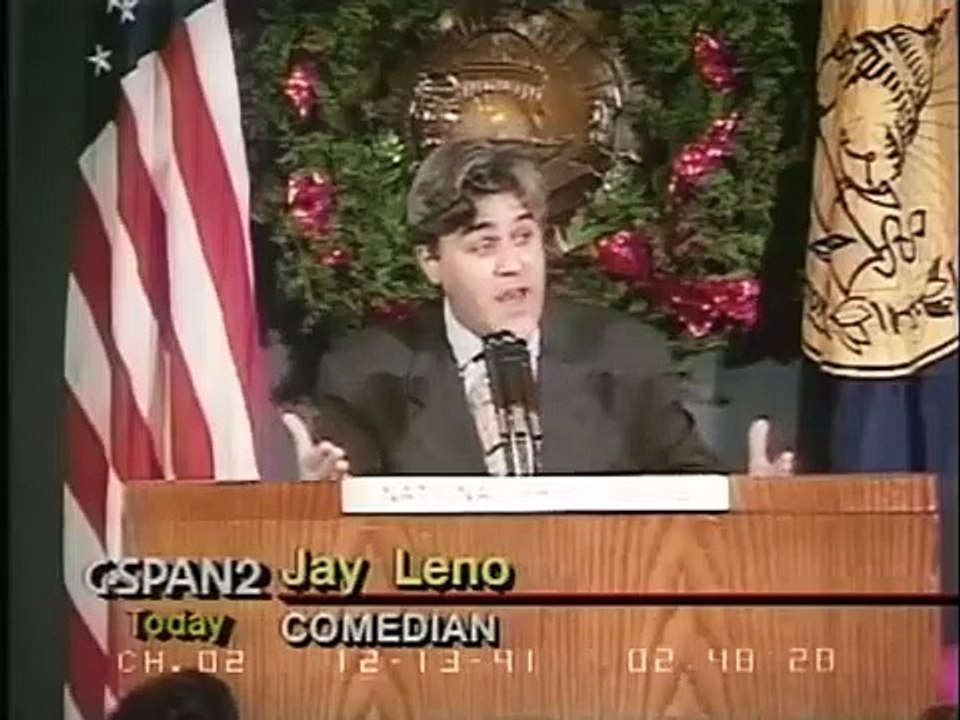 Jay Leno Stand-Up Comedy  New Tonight Show Host - Funny Moments (1991)