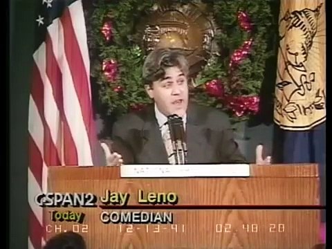 Jay Leno Stand-Up Comedy New Tonight Show Host - Funny Moments (1991)